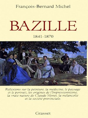 cover image of Bazille 1841-1870